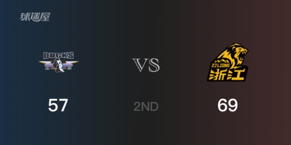 CBA季后赛：半场结束，广厦以69-57领先北京，农纳利11分2篮板